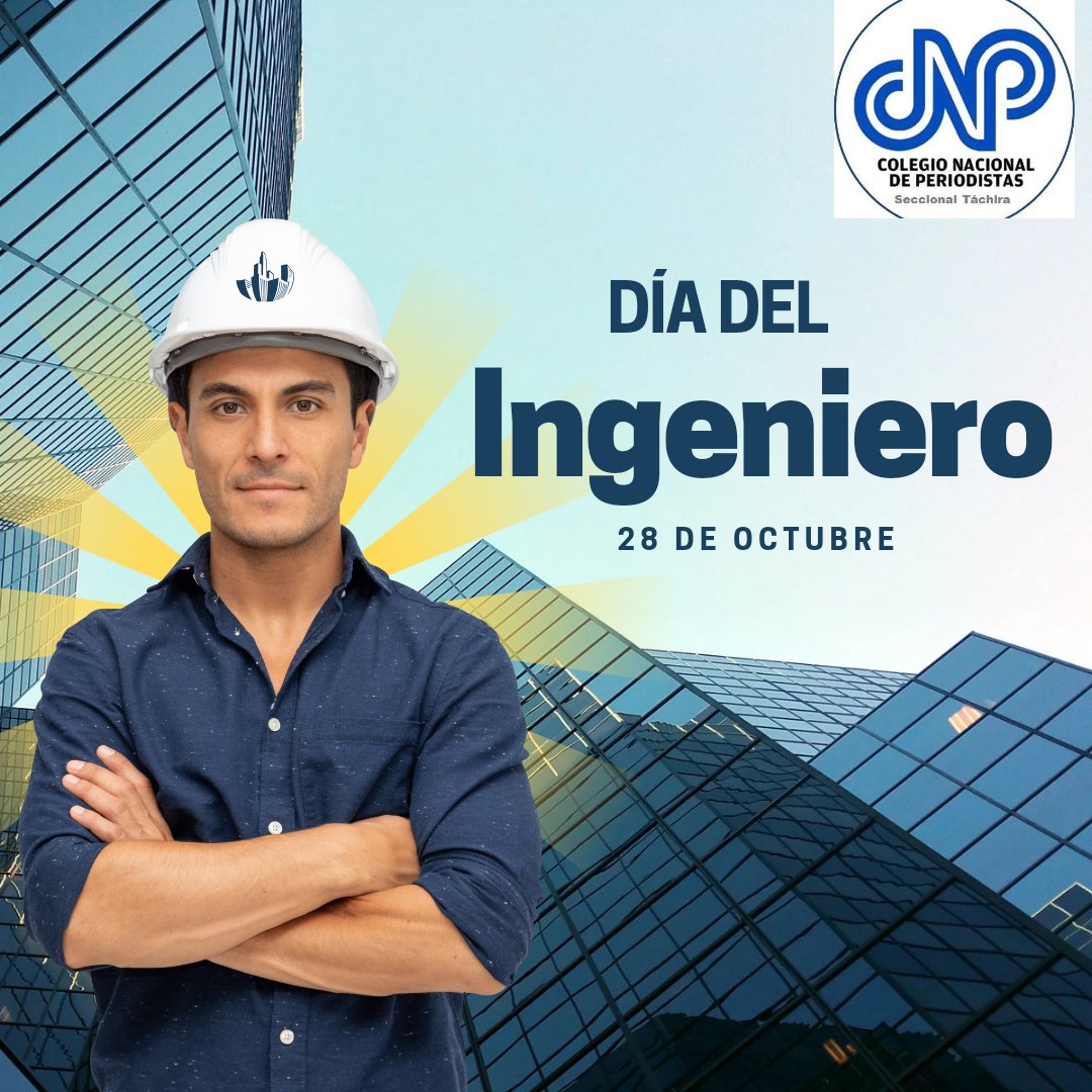 En Venezuela se celebra el día nacional del ingeniero el 28 de Octubre, en virtud del Decreto del Presidente de la República Manuel Felipe Tovar, en 1861.

Gracias a los ingenieros quienes han contribuido con creatividad y compromiso al desarrollo del país. 

FELICIDADES