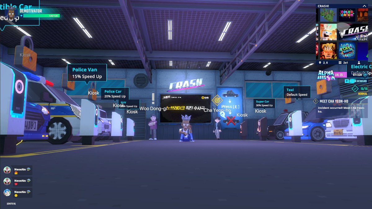 Check out my whip 🏎️ 🔥 Not impressed? Play Crash! in <a href="/TheSandboxGame/">The Sandbox</a> and show me what you got 👀  register-landings.sandbox.game/alphaseason4-s… #TheSandbox #AlphaSeason4 #AS4SocialChallenge