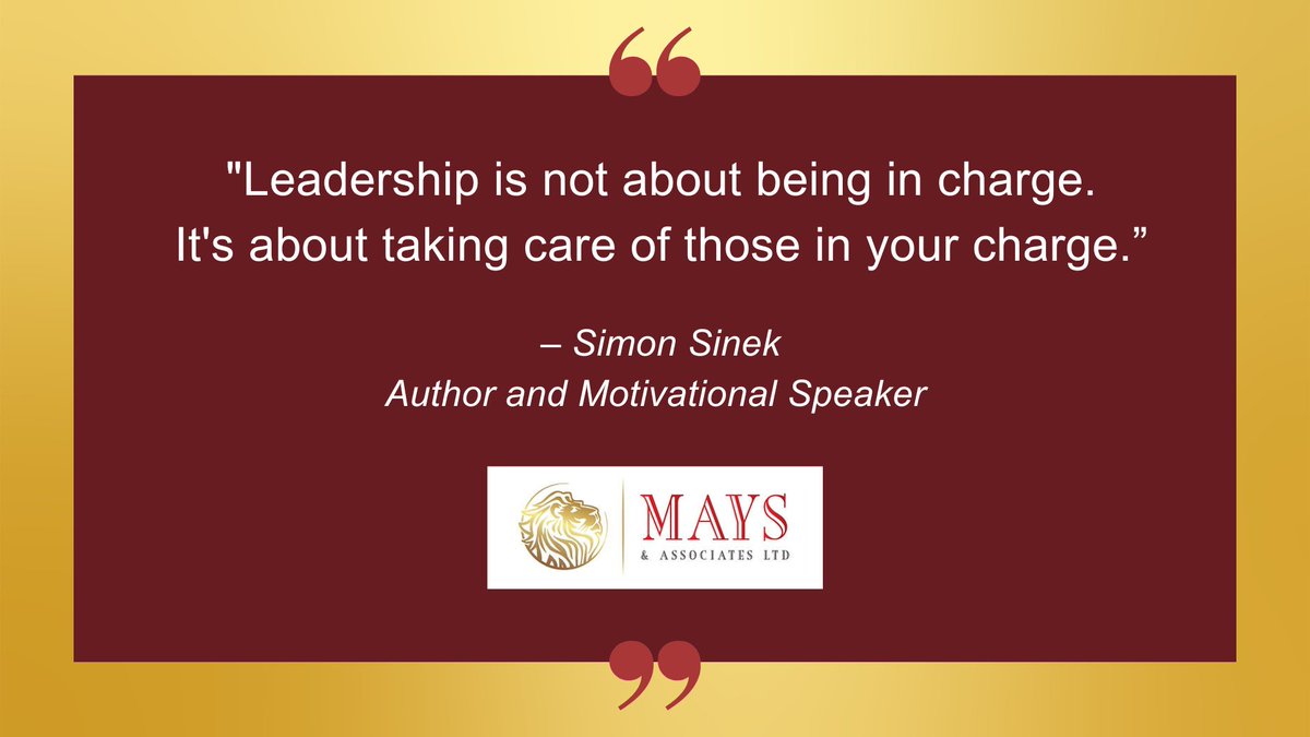 While being in charge might mean holding a position of power, true #leadership is about serving, supporting, and guiding others. It's also important to show your appreciation for those who work with you. Be the #leader you may have always wanted when you were in their position.