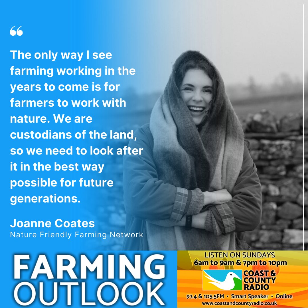 Growing a brighter future on our farms 🍃

Regenerative farming is a holistic approach to farming that improves the health of the soil and water and biodiversity. 

So, Farming Outlook spoke to the CEO and a farmer from <a href="/NFFNUK/">Nature Friendly Farming Network</a>.

Listen: eu1.hubs.ly/H0dkM1G0