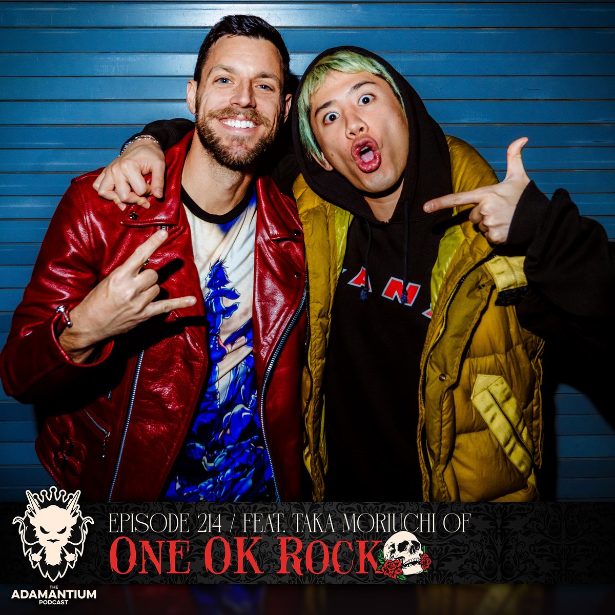 Taka Moriuchi of <a href="/ONEOKROCK_japan/">ONE OK ROCK_official</a>, joins us on #TheAdamantiumPodcast to discuss their last album, Luxury Disease, the Premonition Tour, playing the Tokyo Dome, connection to <a href="/rurounikenshin/">Rurouni Kenshin</a>, being at <a href="/KNOTFEST/">KNOTFEST</a>, performing w/ <a href="/linkinpark/">LINKIN PARK</a>, and new material.
tinyurl.com/3x6nr7s6