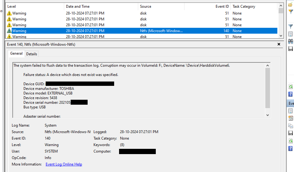 MasterNama's tweet photo. RIP on my external drive around from 2021 - 2024.
I was connecting on my external drive which is caused it's not functioning. It's been one month ago.

I was getting access to project backups, programs, etc That's why it instantly filled up at the task manager. https://t.co/dlcUlJ6G1D