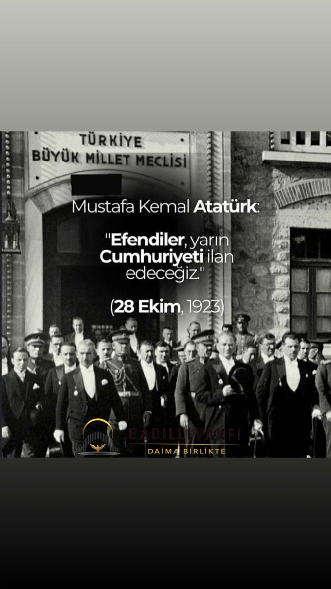 Cumhuriyetimizin 101. yılı kutlu olsun 🇹🇷