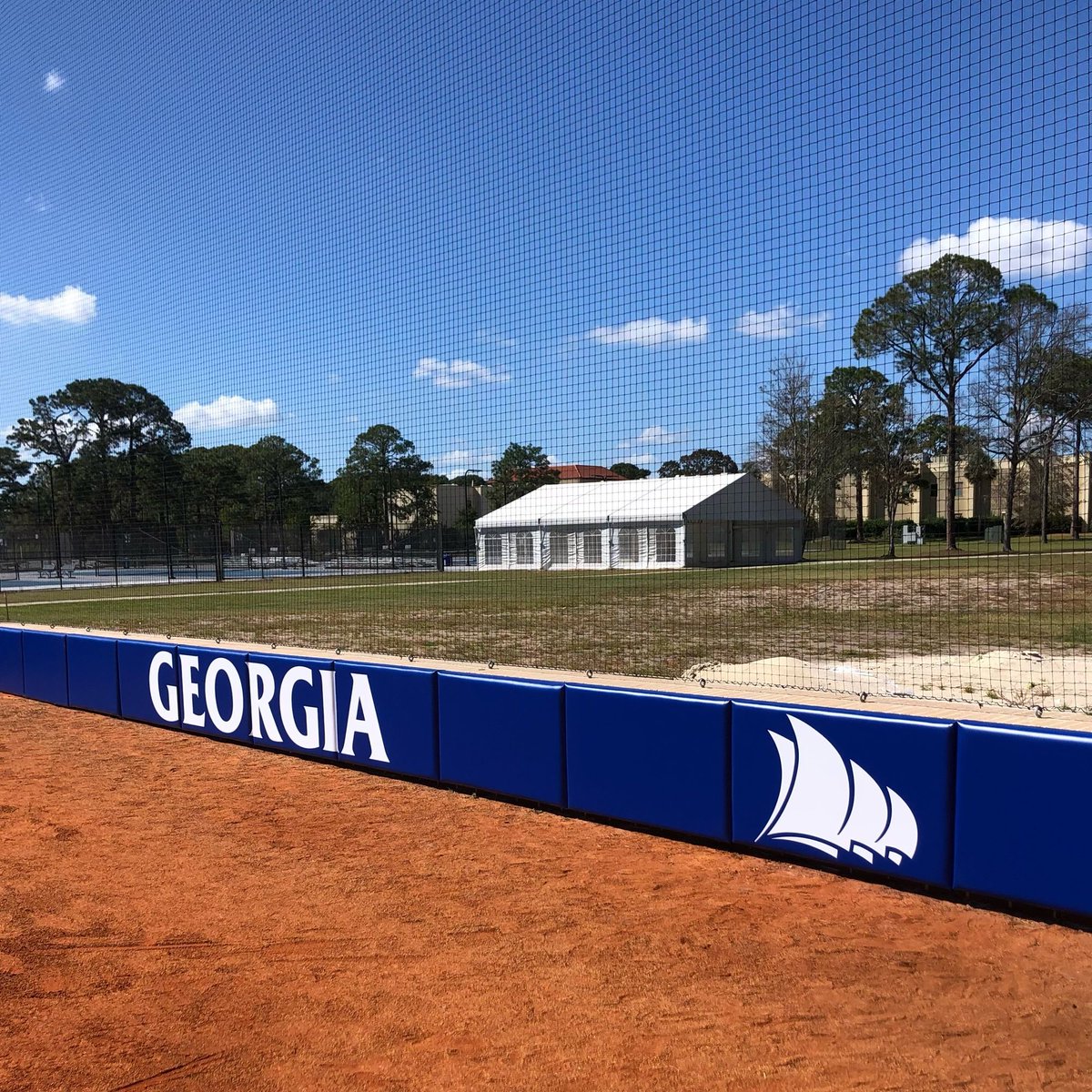 BurbankSportNet's tweet image. Last week, our crew was at College of Coastal Georgia adding this custom #BackstopPadding to a netting system we had previously installed!⚾

We couldn't be happier with the finished product!

@ccgaathletics
@CCGAtweets

#AnotherBurbankNet #ProtectiveNetting #SportsNeting
