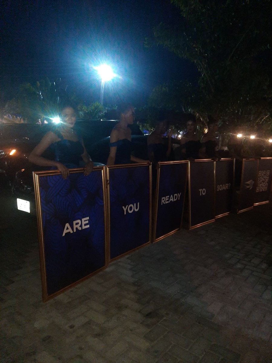 KylaUnlimited's tweet photo. Spotted this while sipping my coffee at Lagoon Restaurant. The vibe here is electric with whispers of something big. 'Are you ready to soar?' they ask. 

What's brewing in Lagos? 🤔🥰#BluegirlsinLagos https://t.co/NX4WpWpYKe