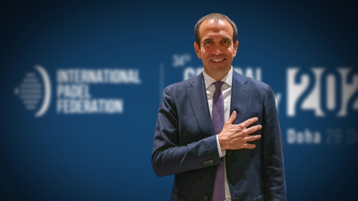 padelfip's tweet photo. Luigi Carraro re-elected unanimously as president of FIP: “Thank you for your trust; great challenges await us and we will conquer them together”

👉 Read Now:
https://t.co/N6DtN7kDgQ https://t.co/d32tOC8gA0