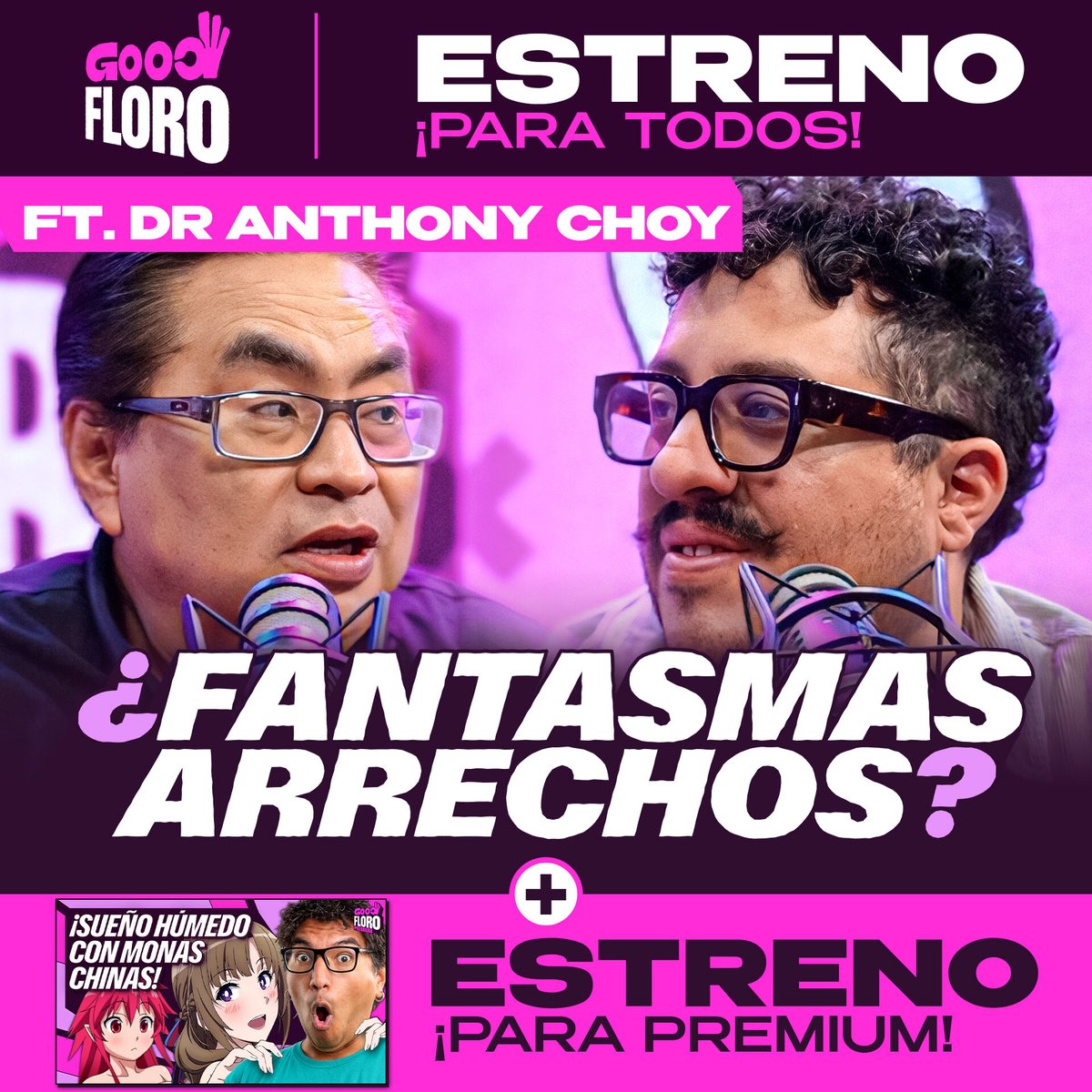 todogoodpe's tweet photo. ¡Historias de terror y reales jajas! 👻😅
En Good Floro, Dr. Choy nos trae anécdotas paranormales de fantasmas, amarres y ¡hoteles rarísimos! Dale play si te atreves a escuchar los secretos más locos. 🔥 #GoodFloro #drchoy #halloween #paranormal #anecdotas #youtube https://t.co/rzRlNu9Nnd