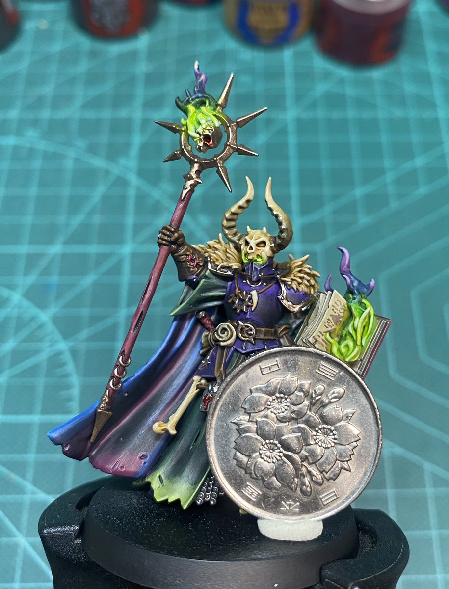 法を滅ぼす者ツァルケス TZARKETH BANE OF LAW ベースは後日、本体は