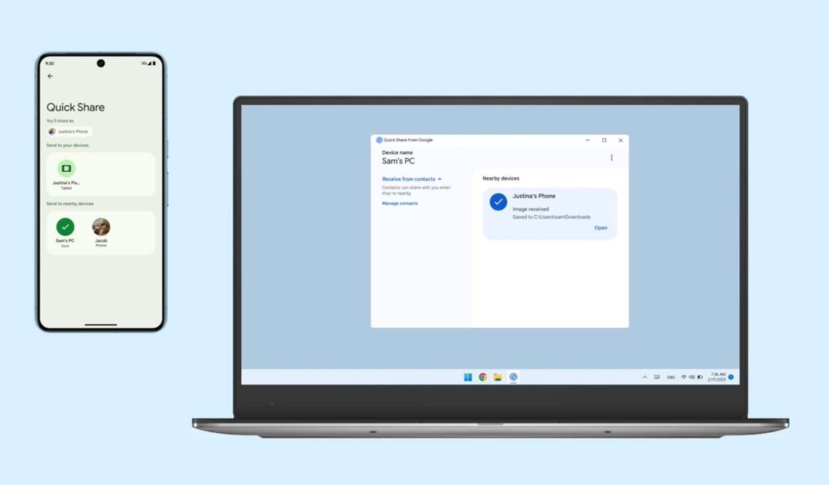 sammygurus's tweet image. Quick Share for Windows PCs, including Samsung Galaxy Books, has received a major new update. Google is rolling out a host of bug fixes to improve the user experience. #QuickShare
sammyguru.com/new-quick-shar…