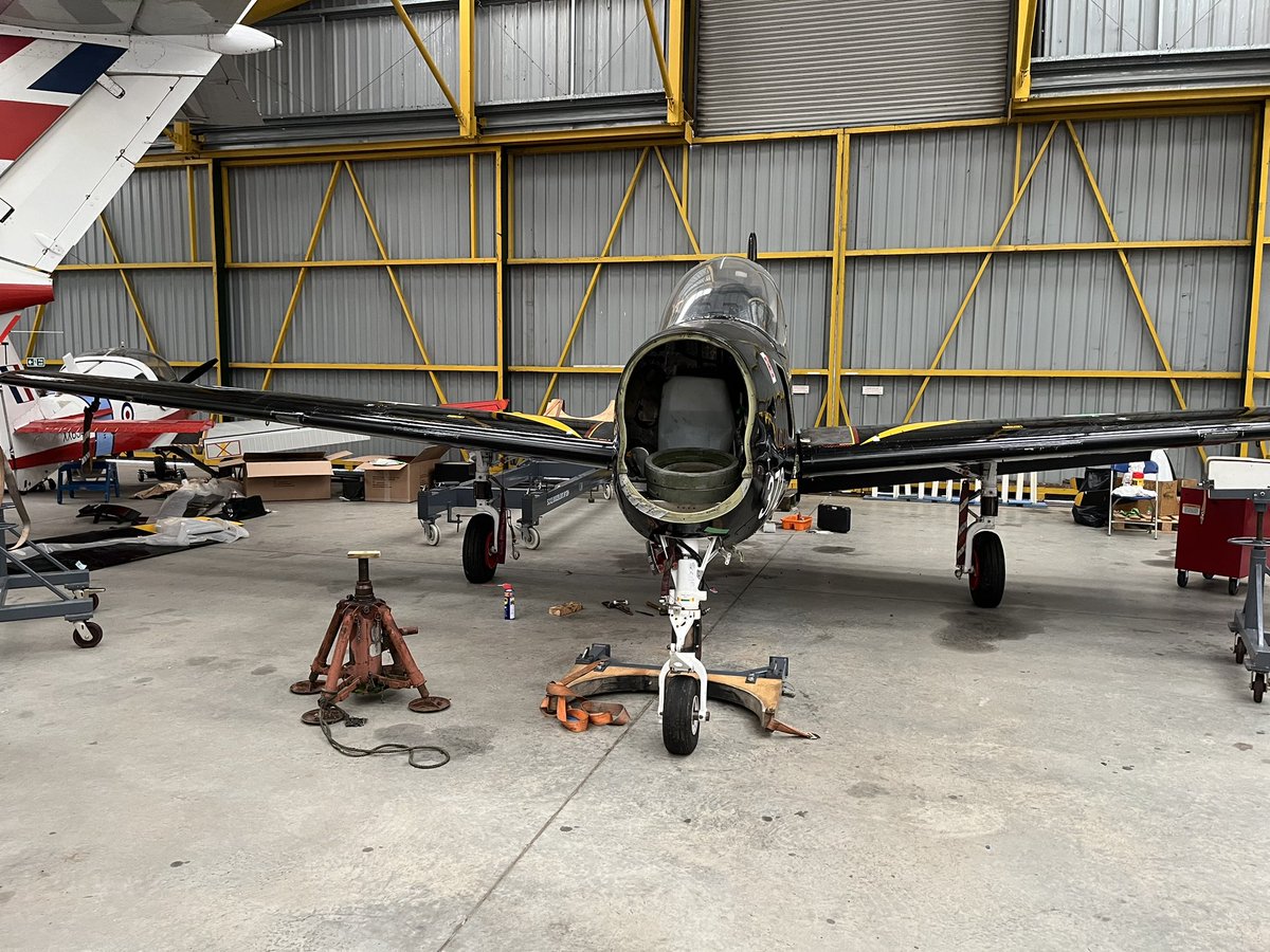 kevgraham39's tweet image. A good day’s work on the Tucano today. @NewarkAirMus