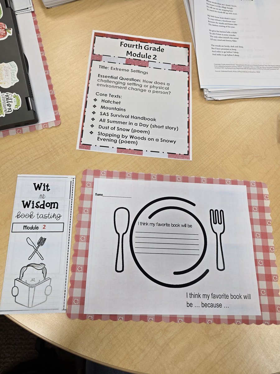 MrEthanGregory's tweet image. @GreatMindsEd @WitWisdomELA #Module2 Book Tasting for our Professional Development Day! So excited that our @WOHETIGERS team to come together for an awesome day of collaboration! @willardschools #amlearning #fourthgrade #teacherlife