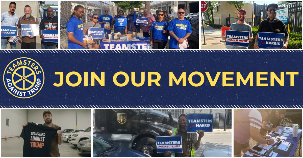 Teamsters Against Trump tweet media