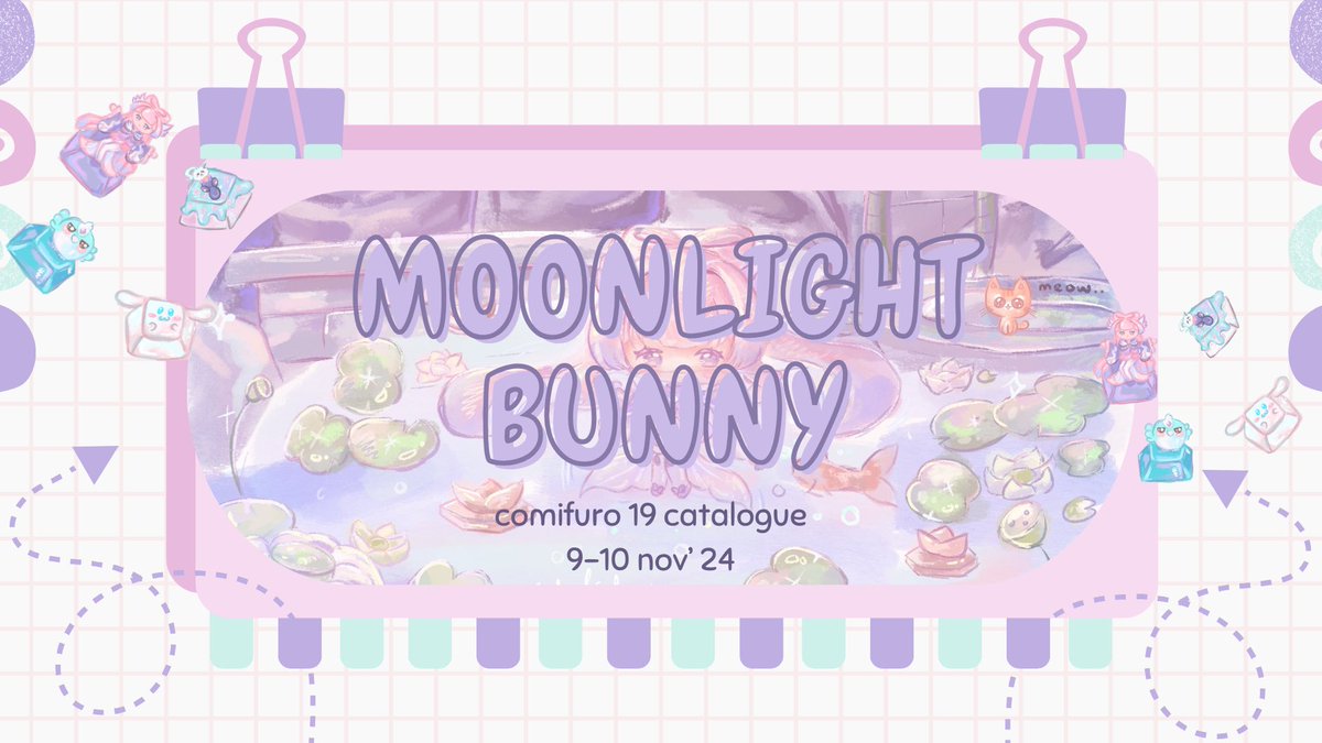 moonlightbunyyy's tweet photo. ๐ RT and LIKES are much appreciated! ๐
Here are my #CF19 Catalogue !
Dont forget to come and visit my booth at I-41 !!
๐ :9-10 Nov 2024
๐ข : ICE BSD Tangerang
Sorry for not making any pre orders for Cf 19 Currently busy with CF20 ๐โค๏ธ #Comifuro19Catalogue #comifuro19 https://t.co/yAt1Wui2DS
