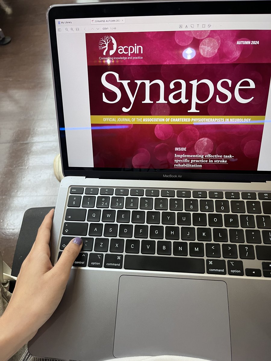 Catching up on the Autumn 2024 edition of Synapse <a href="/ACPIN_UK/">ACPIN</a> while waiting for the long flight home to celebrate Diwali with the fam. No Monday blues for the next 3 weeks 🥳