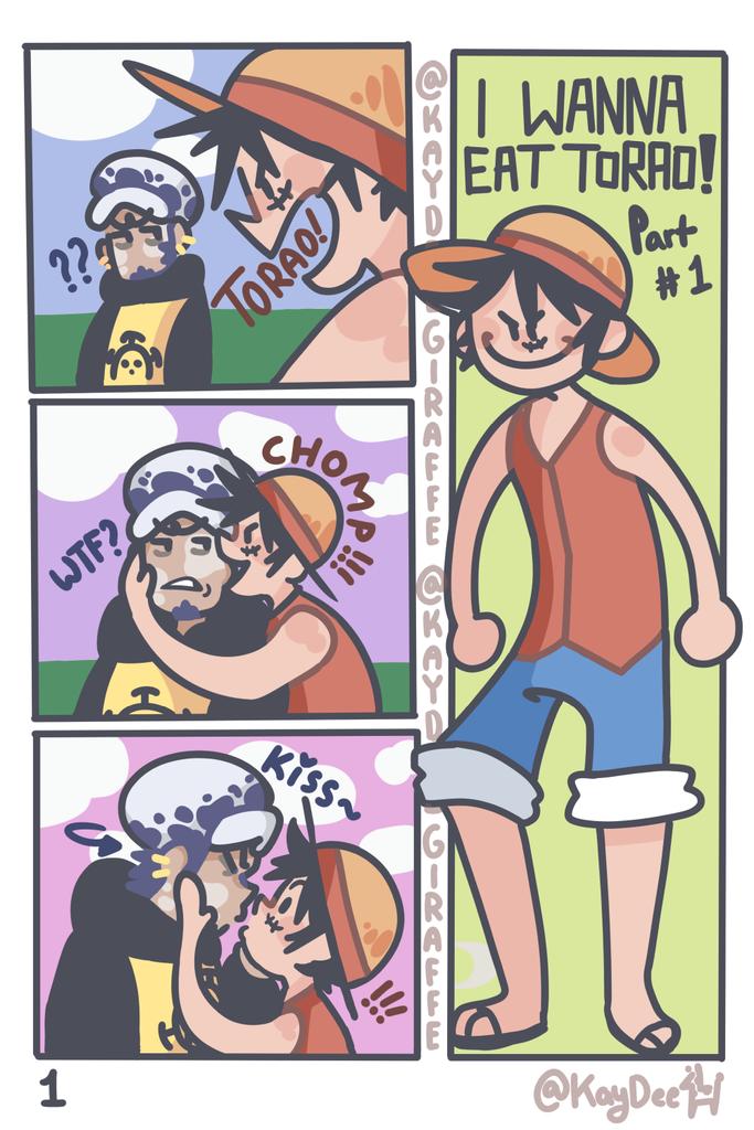 kaydeegiraffe's tweet photo. "I Wanna Eat Torao!"
Part 1
#lulaw #lulawlu #lawlu https://t.co/5uVSYMrSaw