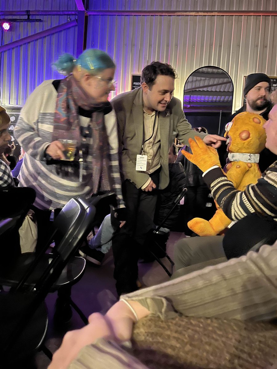 _arynjae's tweet image. Had the absolute BEST time at the #themagnusprotocol season 2 premiere yesterday! It was so lovely to meet everybody, and uniting 3 Bonzos for a photograph may have been one of the best moments of my life. Thank you, @TheRustyQuill and all the amazing Magnussers!