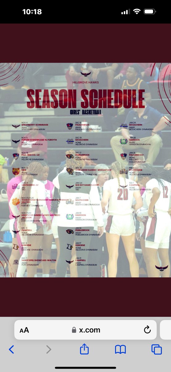 Senior season on the Horizon# Let’s go Hawks!