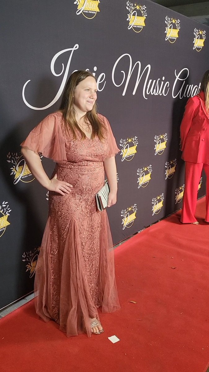 My first red carpet! Such an honor to be nominated for a Josie Music Award!!!