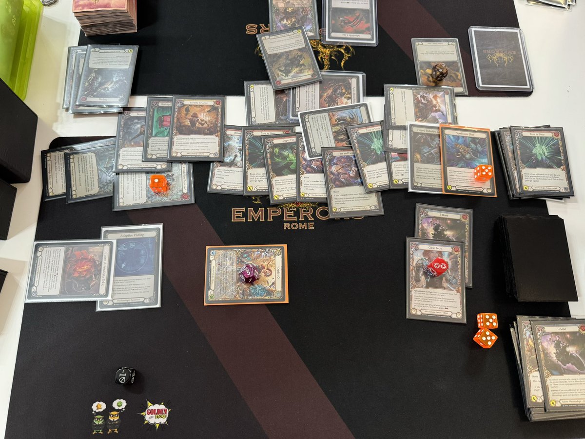 Daniele90rmFaB's tweet photo. Who can help me count how much damage i did this weekend in this turn? 😅
P.s. … soon list available on the team patreon 😎💪🏻
#fabtcg #PQSeason #DI0 https://t.co/MrVyybvXrH