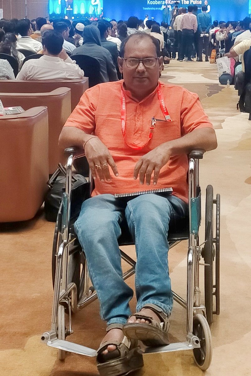 . "Strong participation of disabled people in Indian politics will be the key to the protection and development of their rights."

Disabled activist:- Arun Kumar