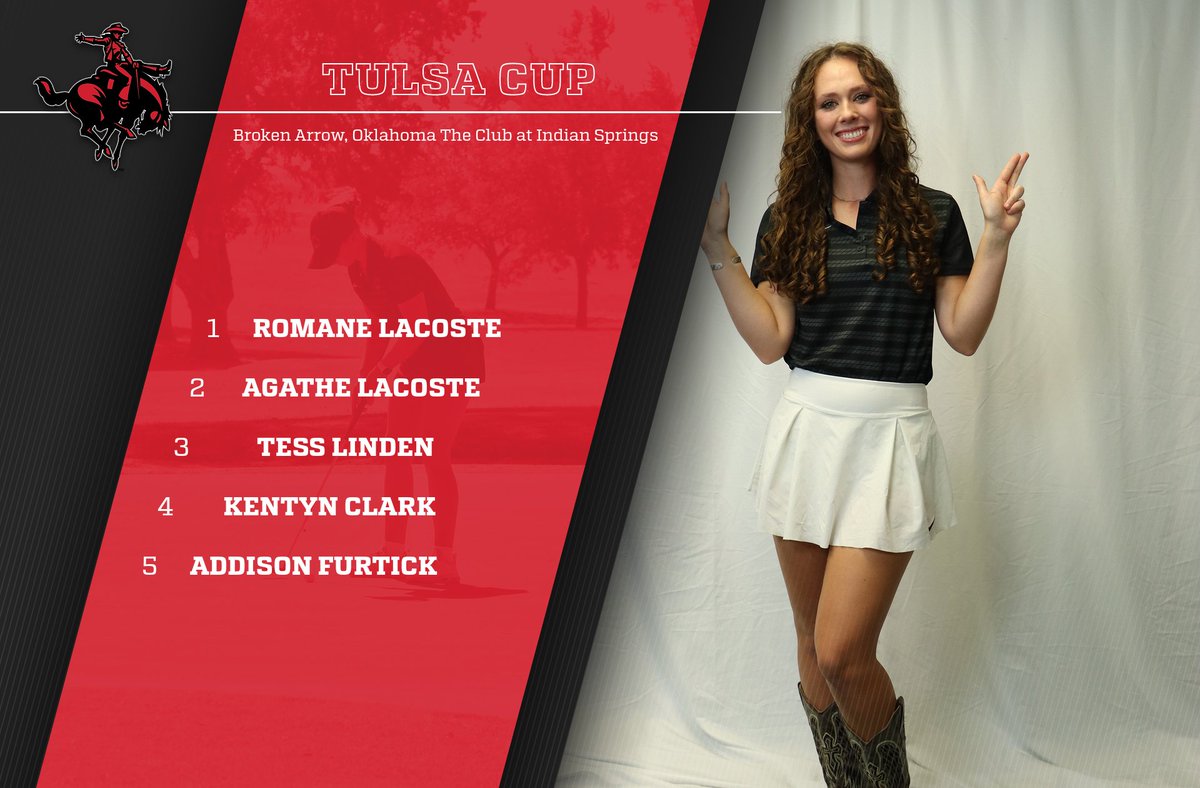 Ranger Women's Golf is in Broken Arrow Monday and Tuesday for the final Fall Invitational of the season for the Tulsa Cup at The Club at Indian Springs hosted by Rogers State!
scoreboard.clippd.com/tournaments/23…

#RRR