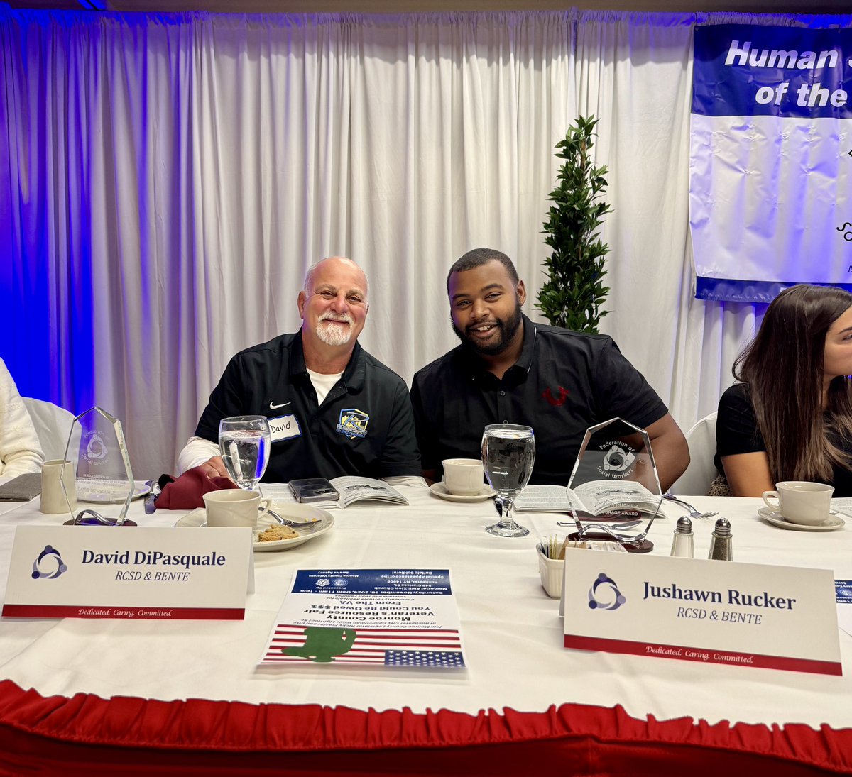 Congratulations to BENTE members David DiPasquale &amp; Jushawn Rucker recipients of the @FSW_Rochester Courage Award! 

Jushawn &amp; David jumped into action saving the life of a student in cardiac arrest. <a href="/RCSDNYS/">Rochester City School District</a> <a href="/AFSCME/">AFSCME</a>