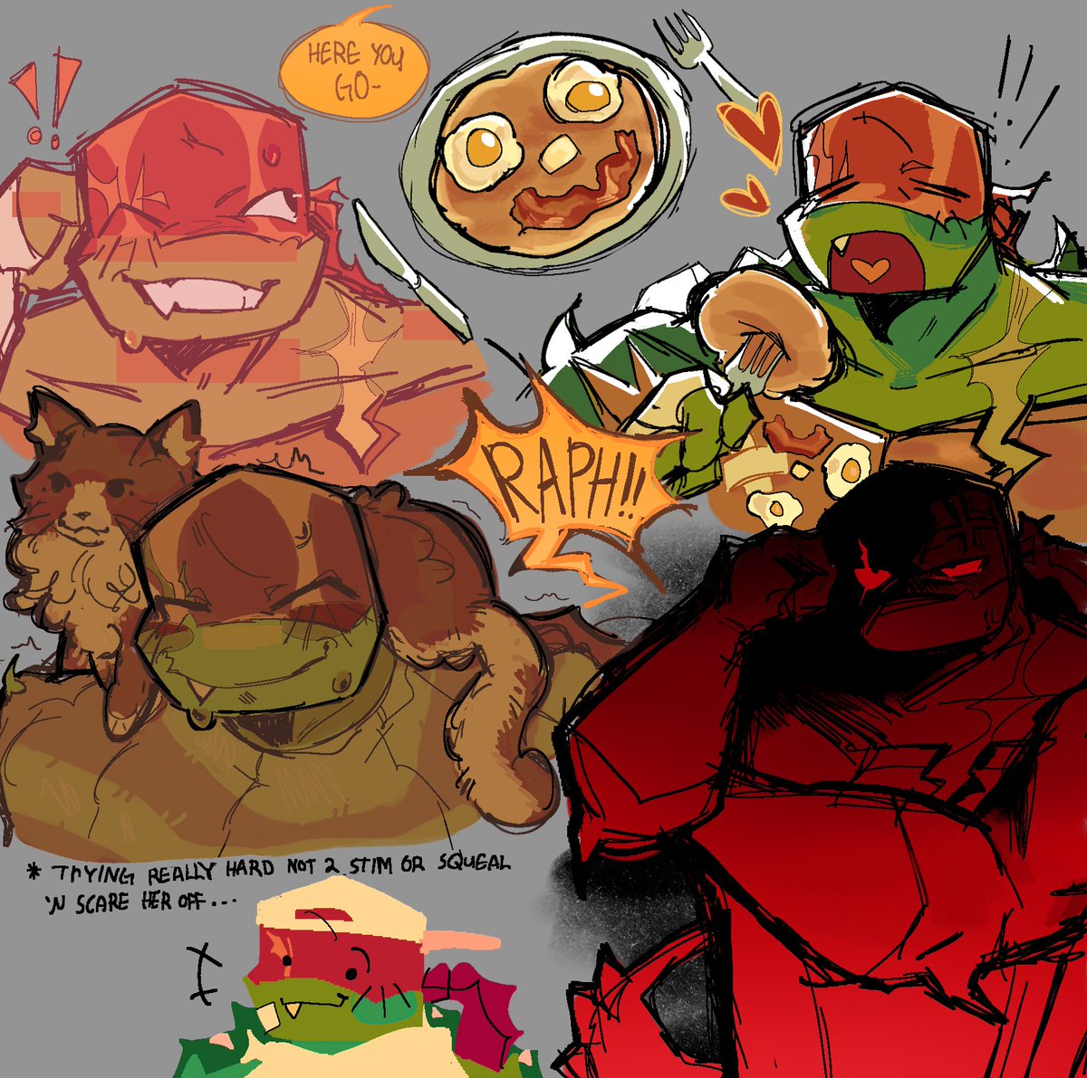 missbuttxns's tweet photo. 🍇🍓 ; #ROTTMNT #ROTTMNTDONNIE #ROTTMNTRAPH https://t.co/EXnbO3IHkp