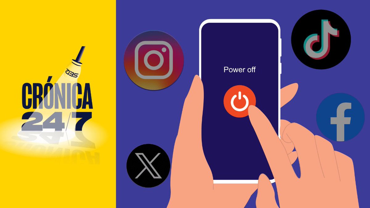 🎧 <a href="/DavidJusto_/">David Justo</a> ha estado tres meses sin redes sociales y en Crónica 24/7 analiza, junto a expertos, qué sensaciones ha tenido y por qué

Y tú, ¿podrías vivir sin redes?
Realiza <a href="/JAranaz/">Juan Aranaz</a> 

📲 Escucha el reportaje aquí: linktr.ee/cronica247