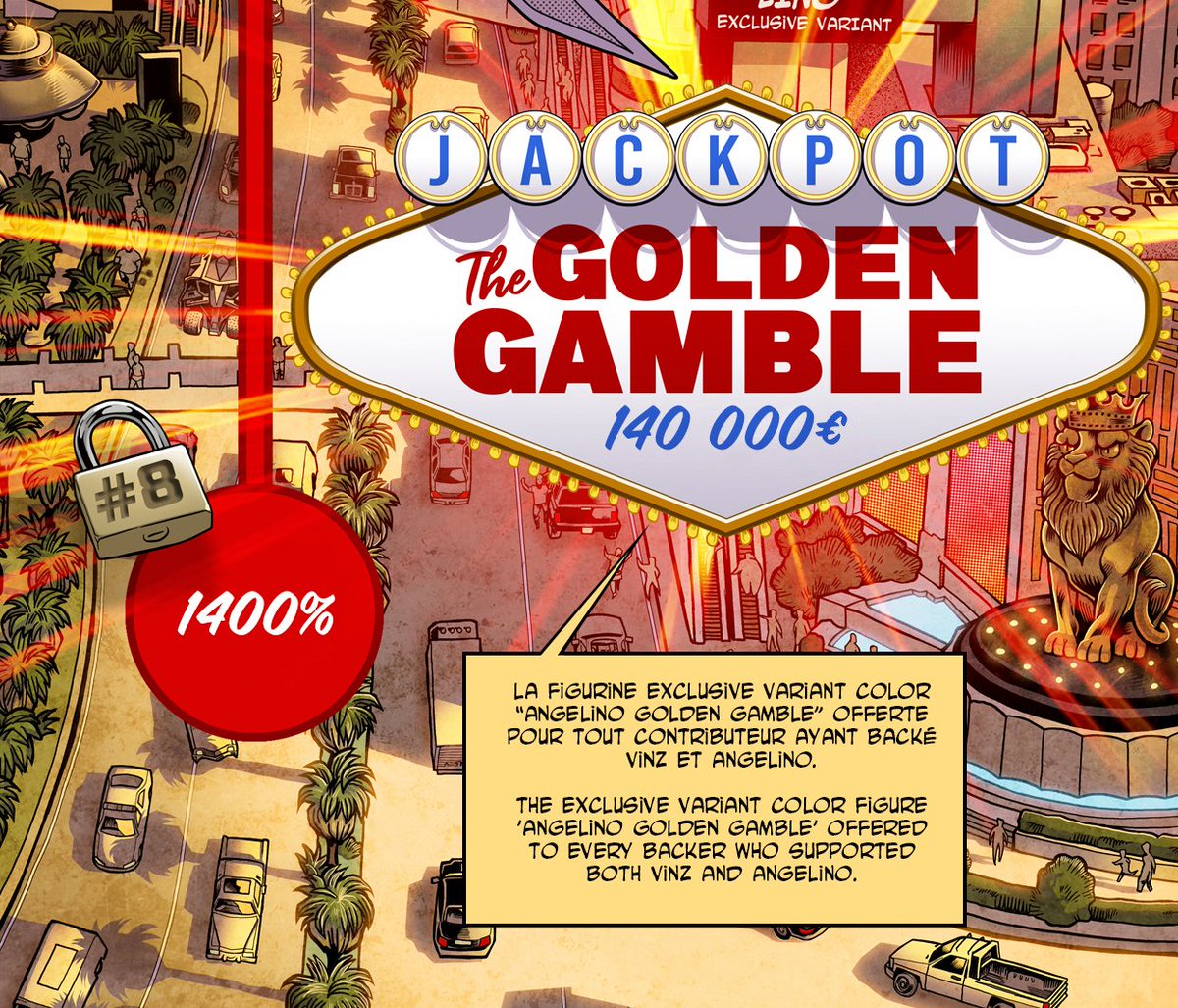 🚨 INFO IMPORTANTE KICKSTARTER 🚨

Nous avons décidé de baisser l’objectif final de 10 000e sur la campagne Kickstarter. 

From 150K ➡️ 140K