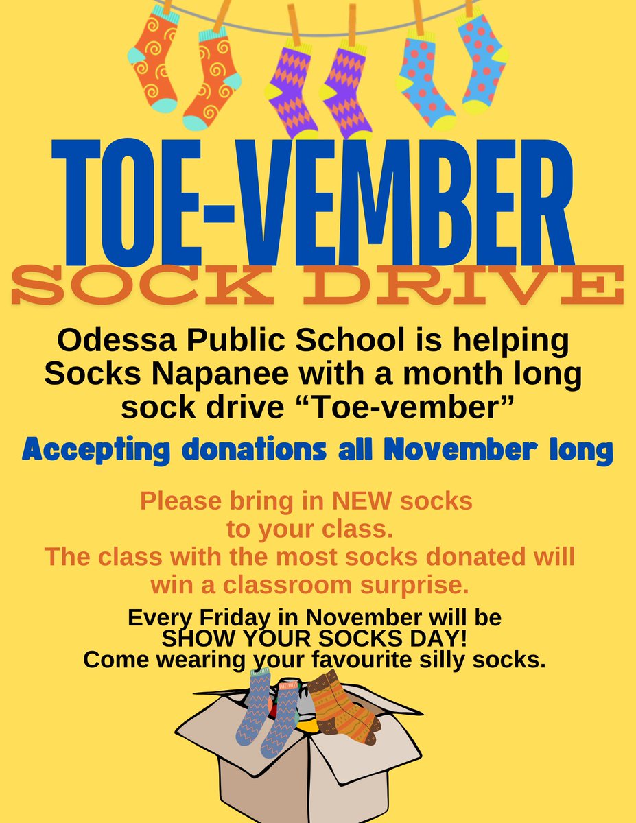 Coming this “Toe-vember” to OPS!!