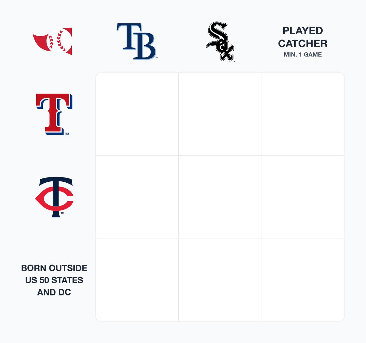 Immaculate Grid tweet media