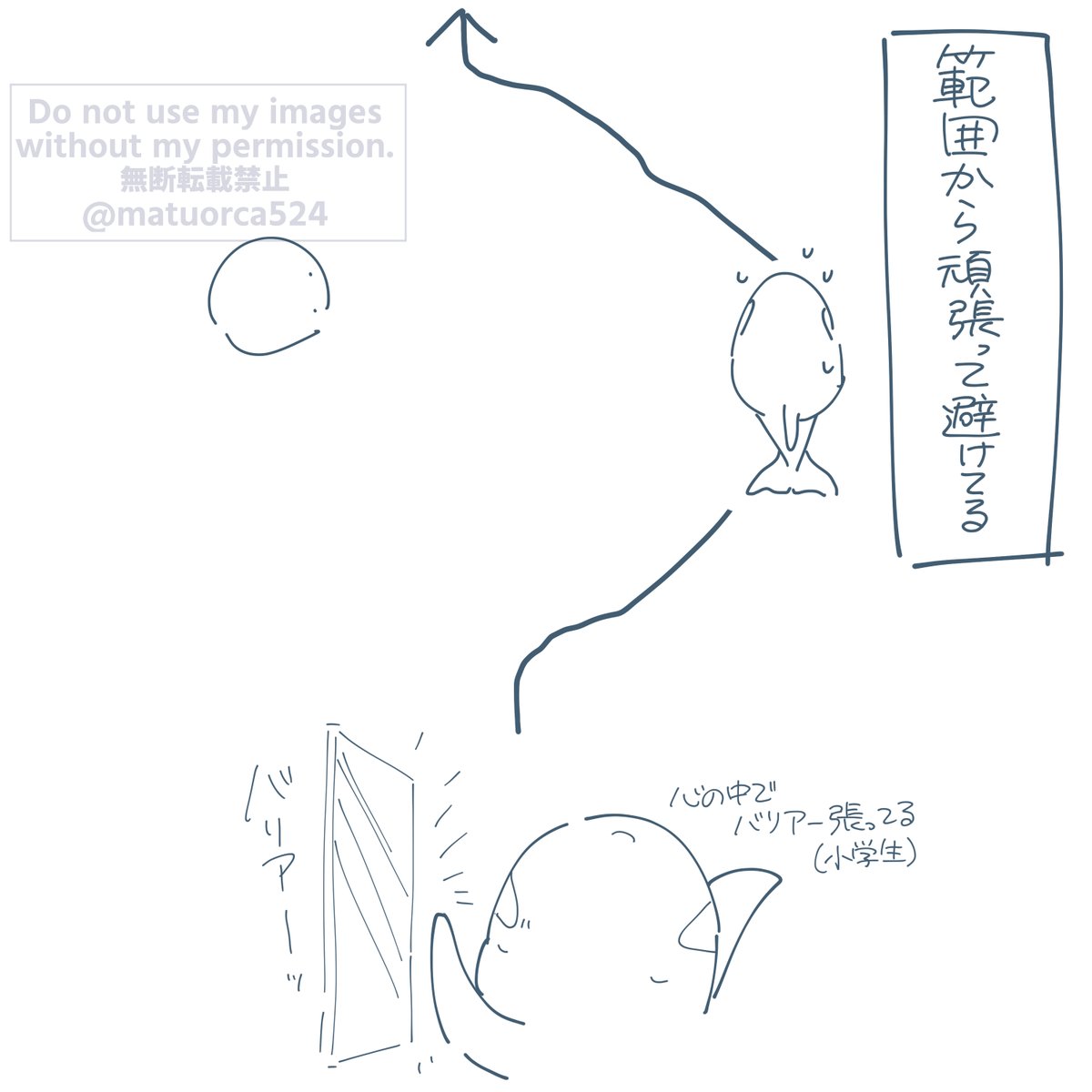勧誘から逃げてて生きるの下手 