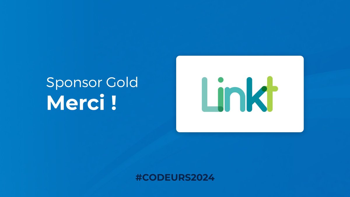 🎉 Un grand merci à <a href="/LinktByAltitude/">Linkt</a>, l'un de nos précieux sponsors qui rendent possible cette journée 🙌
Grâce à vous, nous continuons à inspirer et connecter la communauté tech normande (et au delà).
Venez échanger avec leurs experts en recrutement IT ! 💼🖥️
#CodeursEnSeine