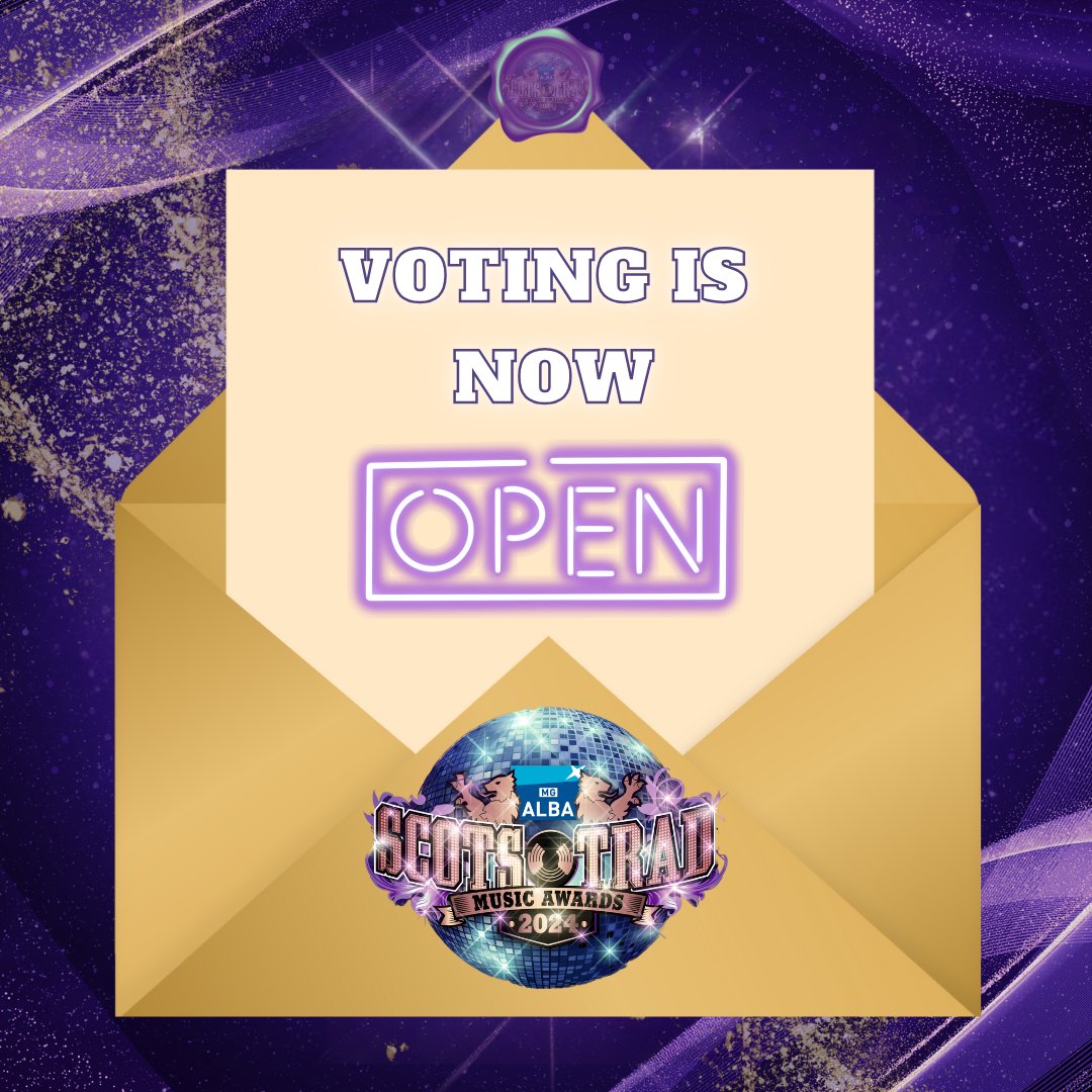 Who's ready to see our nominees for this year's <a href="/MGALBA/">MG ALBA</a> Scots Trad Music Awards?! 🪩

Find details of the 115+ nominees NOW at scotstradmusicawards.com

You've got until Sun 10 Nov to vote. 🗳️ The results will be unveiled on Sat 30 Nov at Inverness Leisure!