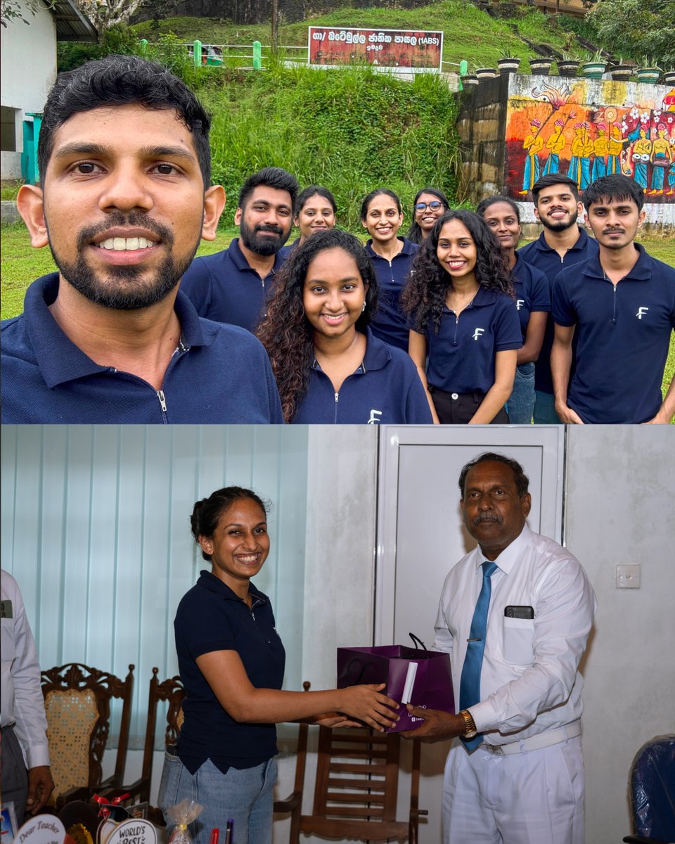 FcodeLabsLive's tweet image. Celebrating #ChildrensDay by guiding young minds!🌟

Our #FcodeLabs team had an amazing time at Batemulla National School, helping students explore career paths, build essential skills, and answer their questions. Here&apos;s to brighter futures!📷

#CareerGuidance #lifeatfcode