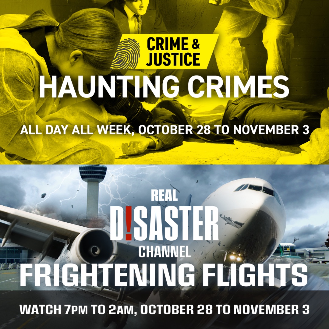 boltplus's tweet photo. 🎃 Celebrate this Halloween with the marathon of👻 Haunting Crimes and ✈️ Frightening Flights on Bolt+
📆October 28 - November 3 ⏱️All day
👉 https://t.co/9aHcs94tLm
👉 https://t.co/edmQlj2L4H
#Halloween #halloween2024 #crime #realdisaster https://t.co/kbOaXIui5w