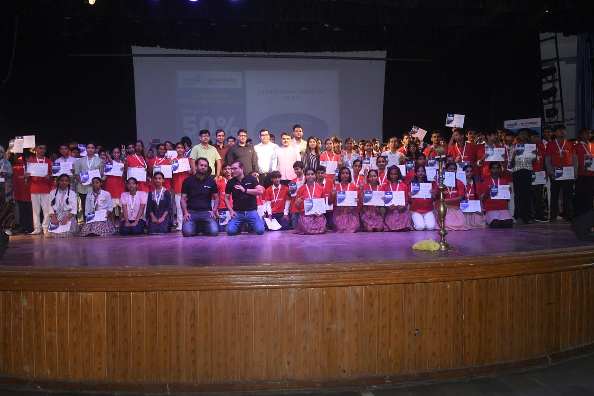 Empowering dreams in Patna! Our recent seminar laid out success strategies for JEE &amp; NEET toppers. Missed it? Visit our Patna center (acesse.one/OFCwl acesse.one/ahd4b) to register for the SCORE exam and start your journey to the top with Infinity Learn.