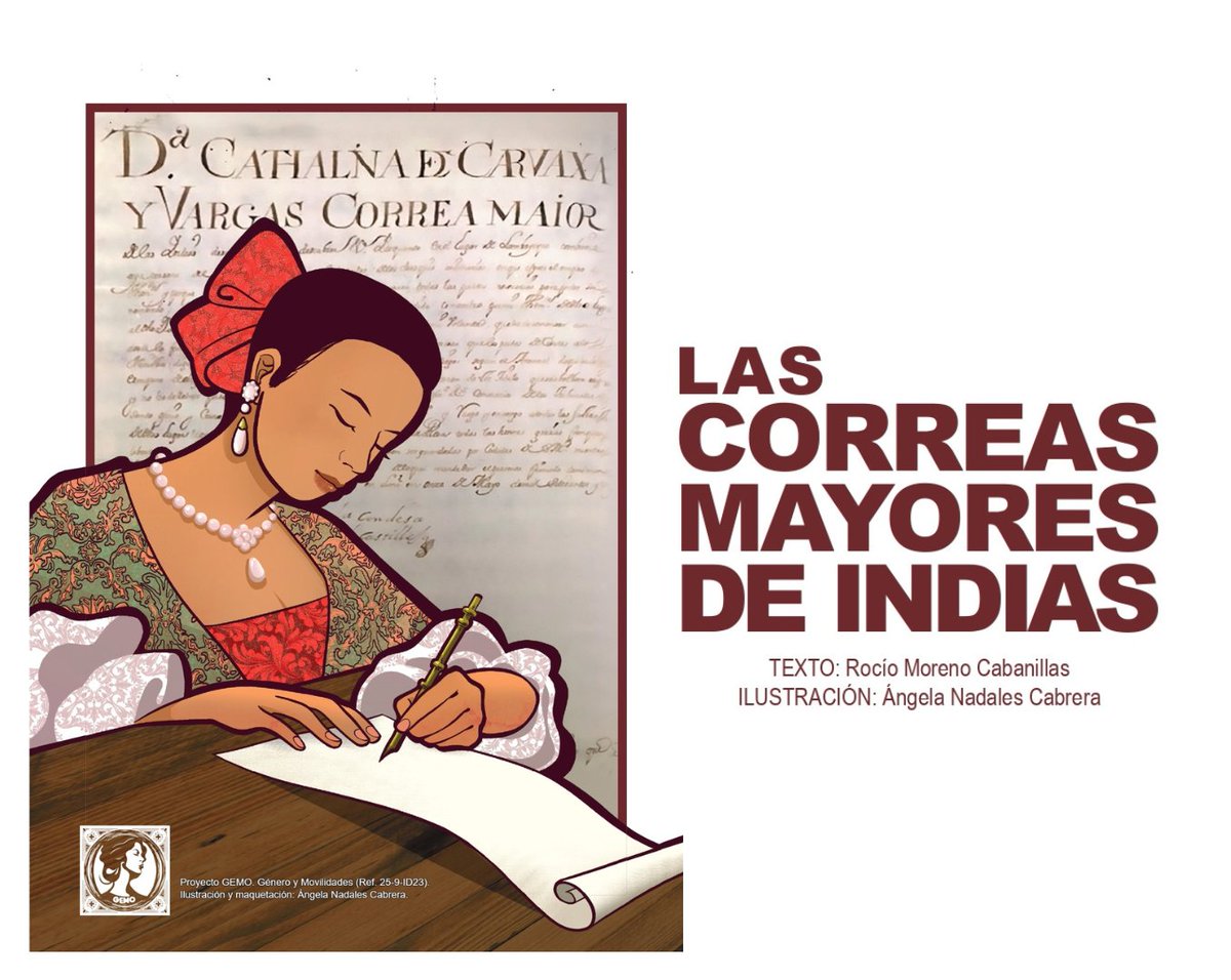 En el año 1514  fue establecido el oficio de Correo Mayor de las Indias. ¿Sabías que hubo mujeres en este importante oficio? Te invita a conocer  la historia de "Las Correas Mayores de Indias" con <a href="/rmorcab/">Rocío Moreno Cabanillas</a> en el Fanzine Nº 1 de <a href="/proyectogemo/">Proyecto GEMO. Género y movilidades.</a>.🔗Clic 👇
proyectogemo.es/fanzine-gemo/