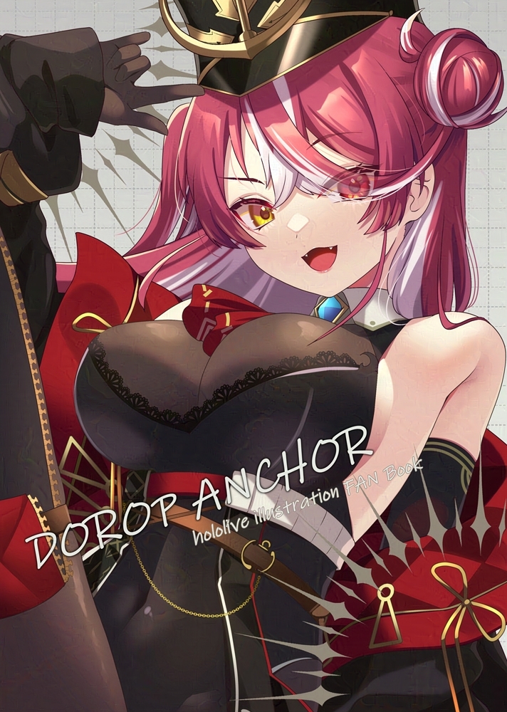 宝鐘マリン 「【新刊サンプル】11月10日(日) #ホロクル8th 新刊「DROP ANCHO」|りょふ彦@絵仕事募集中のイラスト