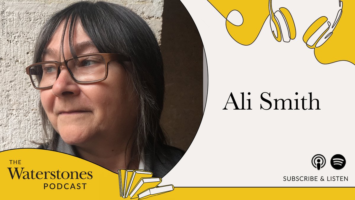Ali Smith's new novel, Gliff, is out this week and, as ever, her work provides plenty for us to talk about. She joined us on #WaterstonesPodcast to share her approach to storytelling, the nature of dystopias and why she still has hope for our future:
waterstones.com/blog/the-water…