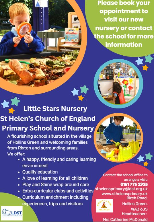 St Helen's C.E. PS tweet media