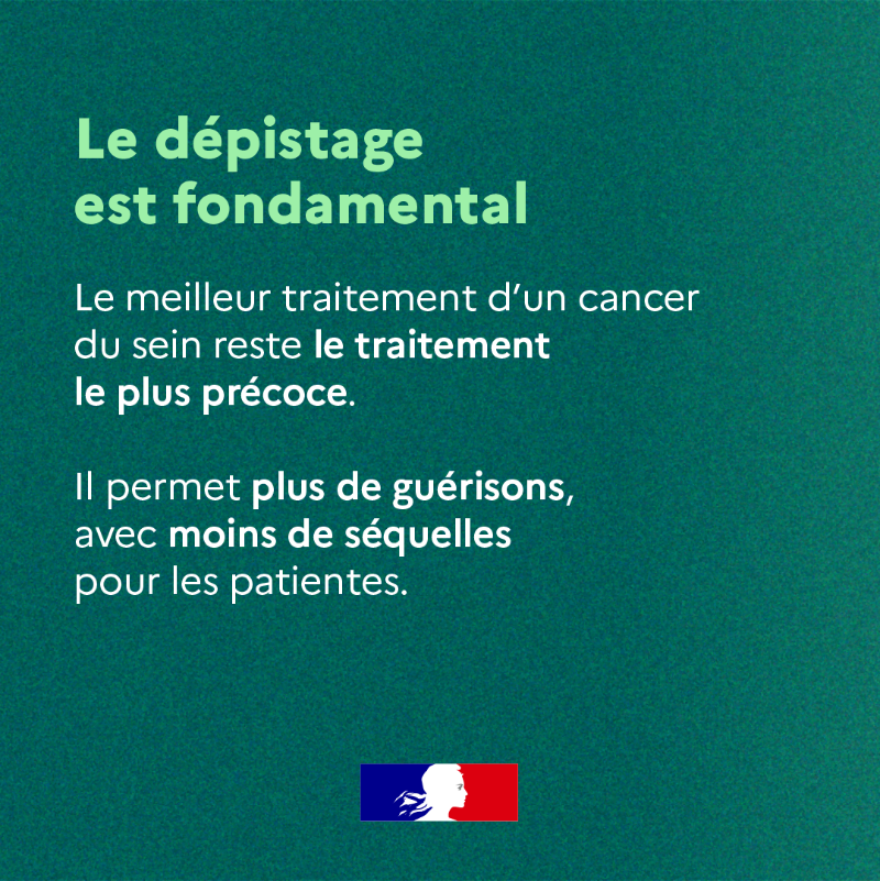 gouvernementFR's tweet photo. #ToutesetTousEgaux | Le meilleur traitement du cancer du sein, c’est un dépistage précoce !

🎀 Grâce à une recherche active, les traitements évoluent régulièrement, offrant une meilleure prise en soins de la maladie et de la patiente elle-même.