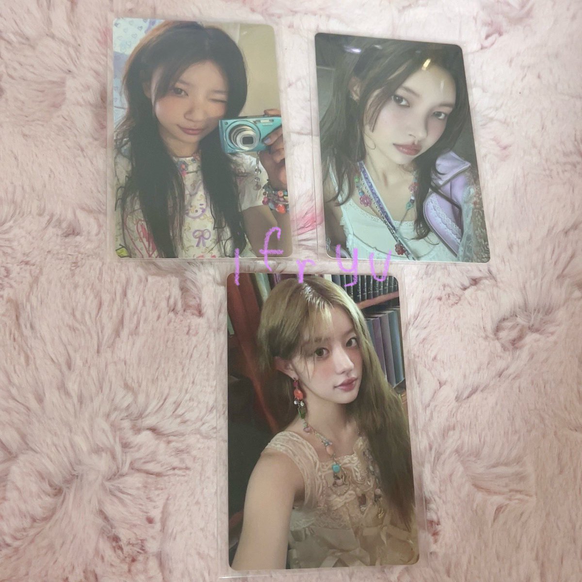 ifryu_'s tweet photo. พร้อมส่ง 🫶🏻 I''ll like you with ver, weverse pob
แลก / ขาย

me ; โมกะ  180 รส ยุนอา 140 รส
มินจู 220 รส
you ; วอนฮี ตามในรูป

#ตลาดนัดILLIT  #ตลาดนัดไอลิท https://t.co/1sR4UDASB2