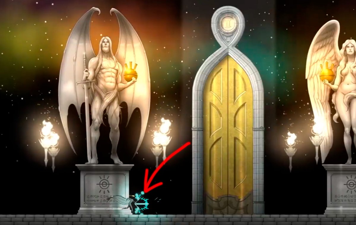 fernandum79's tweet image. Cuando nuestros ilustradores crean elementos que son #arte hace más de 4 años para los bocetos iniciales de #AeternaNoctis estábamos obligados a encontrar el motivo para que esos trazos fueran #Eternos en el juego final. Las #estatuas de los reyes es un gran ejemplo 😍