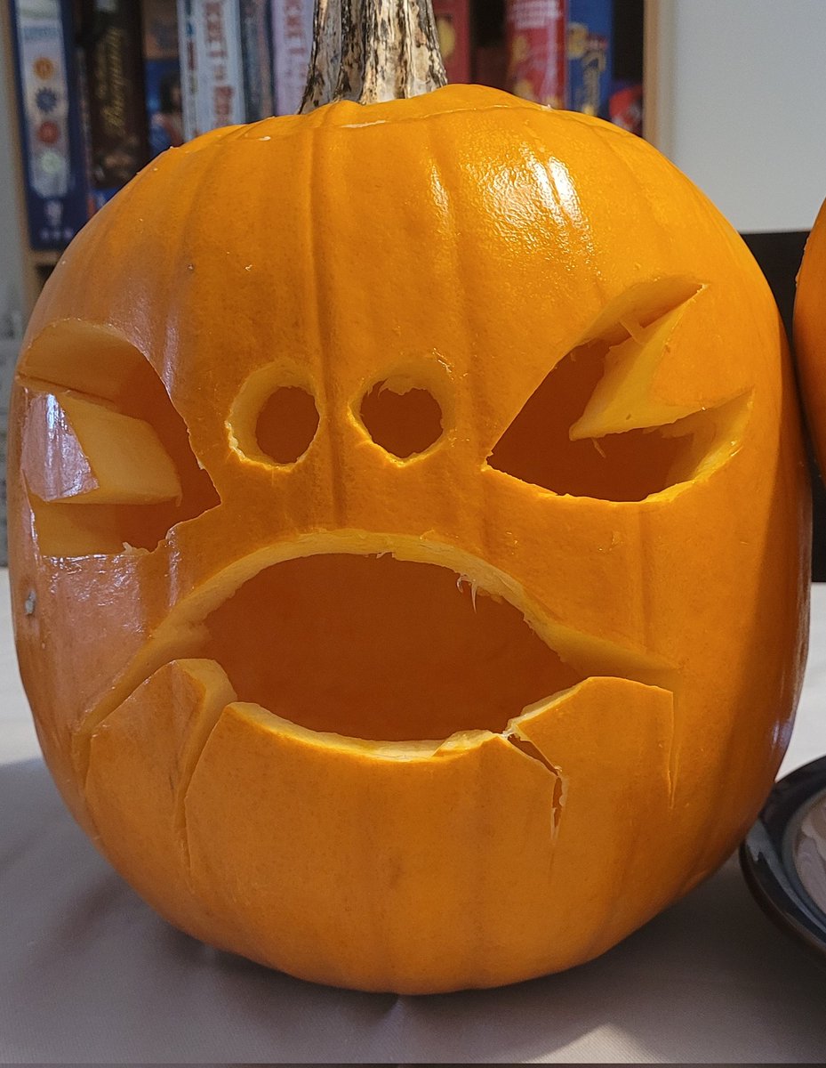 ThatDesignFeel's tweet image. Happy spooky season everyone! We're starting a new game tonight - Another Crab' Treasure by @AggroCrabGames 

My artistic skills notwithstanding, I'm really looking forward to playing this one!

#soulslike