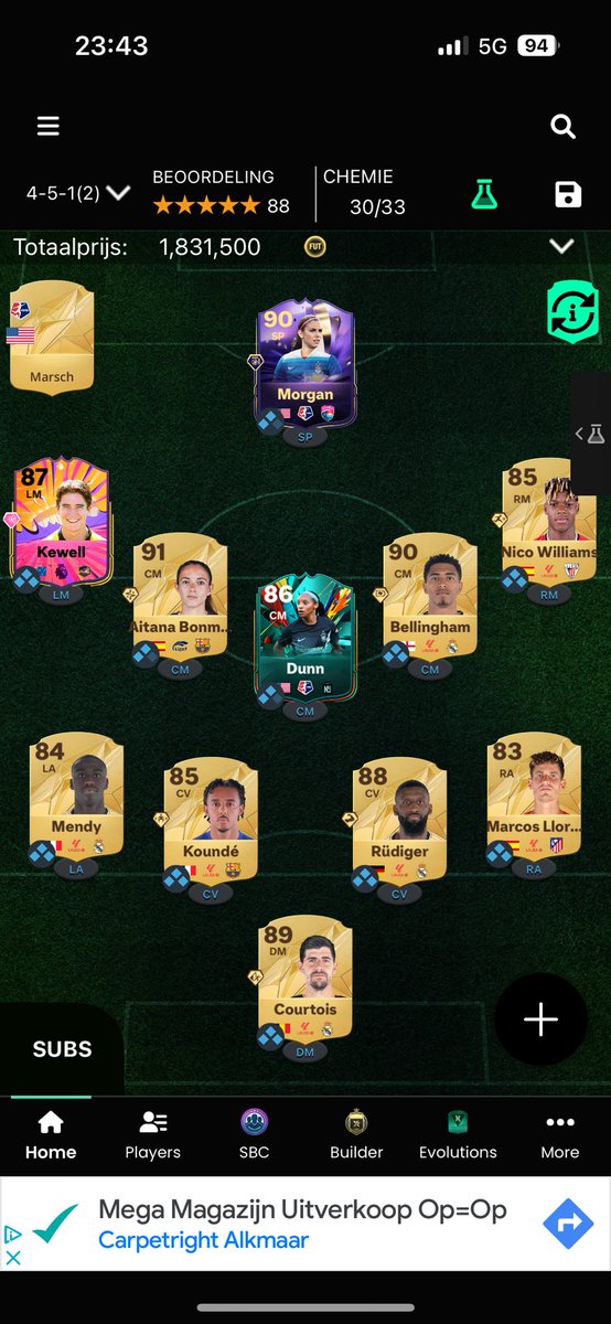 GijsRootring's tweet photo. @DannyAarons Would like to upgrade this team to a 15-0 team because and beat the sweats https://t.co/J2f26rki4i