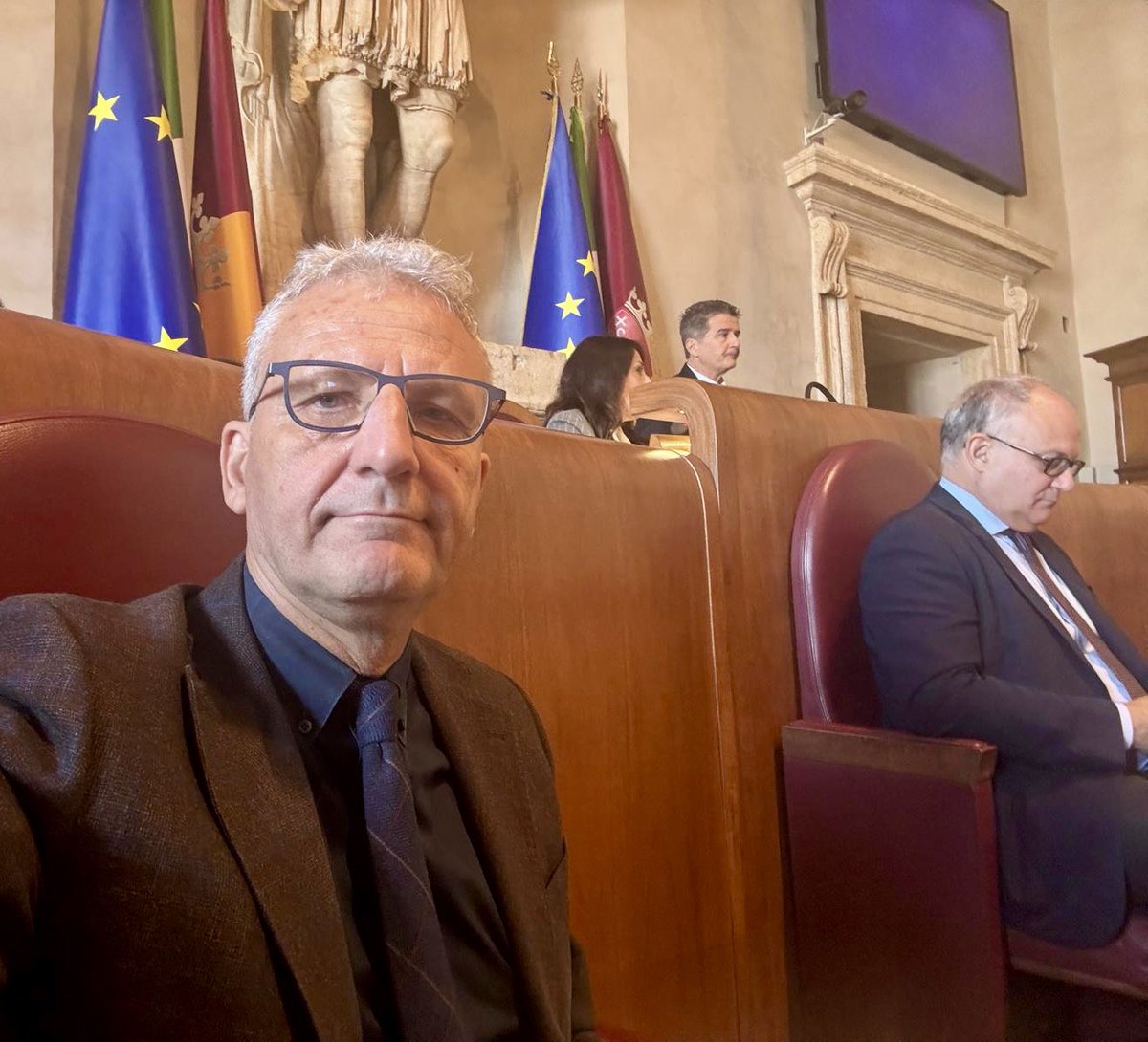 #28ottobre
Primo giorno in #Campidoglio. 
Una grandissima emozione.