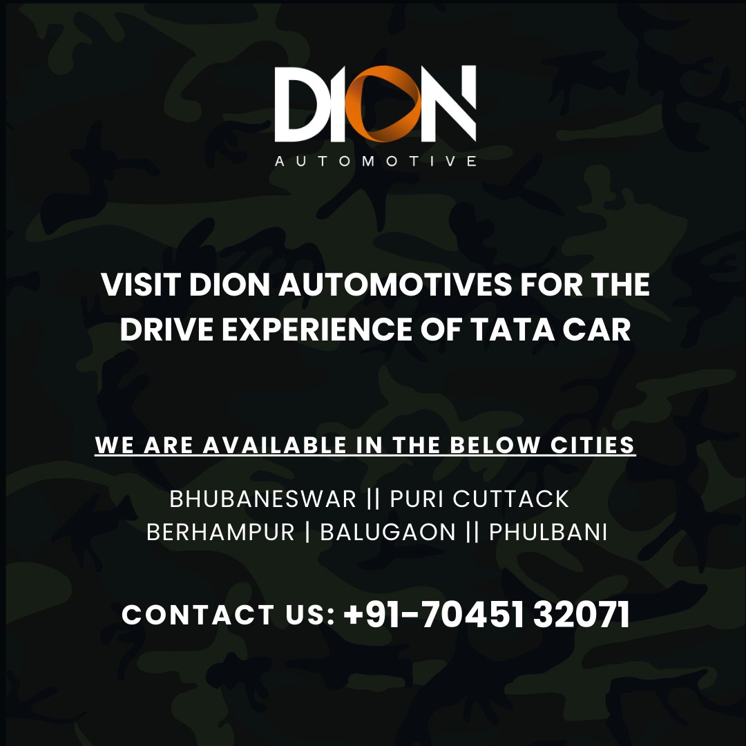 DionAutomotives's tweet image. Ready to make a statement both on and off the road?
The Tata Punch CAMO Edition is here to fuel your spirit of adventure.

#TataPunch #CAMOEdition #AdventureAwaits #TataMotors #SUVLife #OffRoadReady #ExploreMore