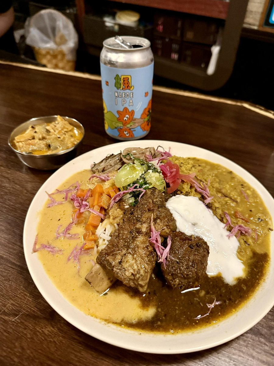 iso_pyon's tweet photo. 月曜日は新宿二丁目でスパイスカレーの日
今日もとびきり美味しかったです
#新宿二丁目
#新千鳥街 #ラナンクルス
#RanunCuls #DO_GOOD の場所 https://t.co/sxDvjFlPT7