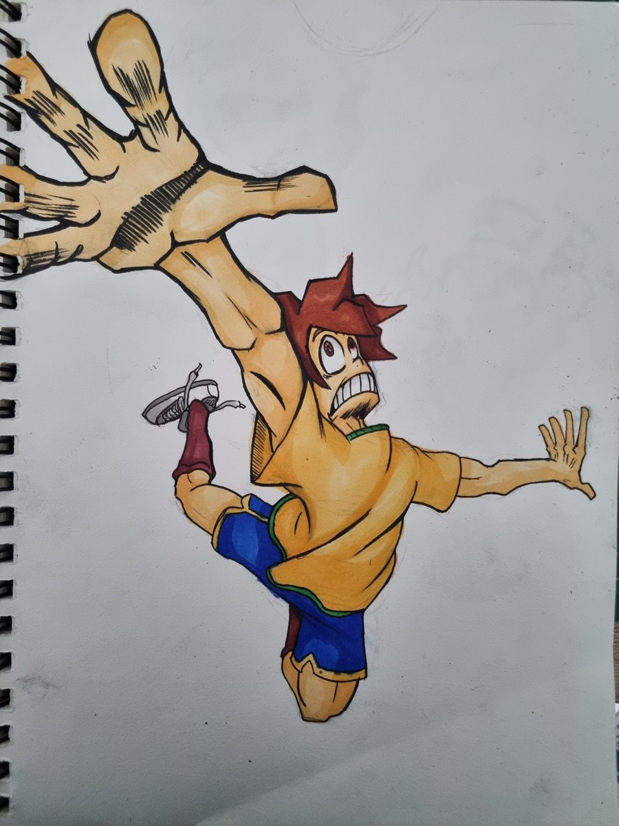 AMRiot1's tweet photo. LE SAUT !!!!

En vrai je sais pas su je l'ai gâché le dessin ou pas mais j'ai kiffé https://t.co/EOc1S0TIAy